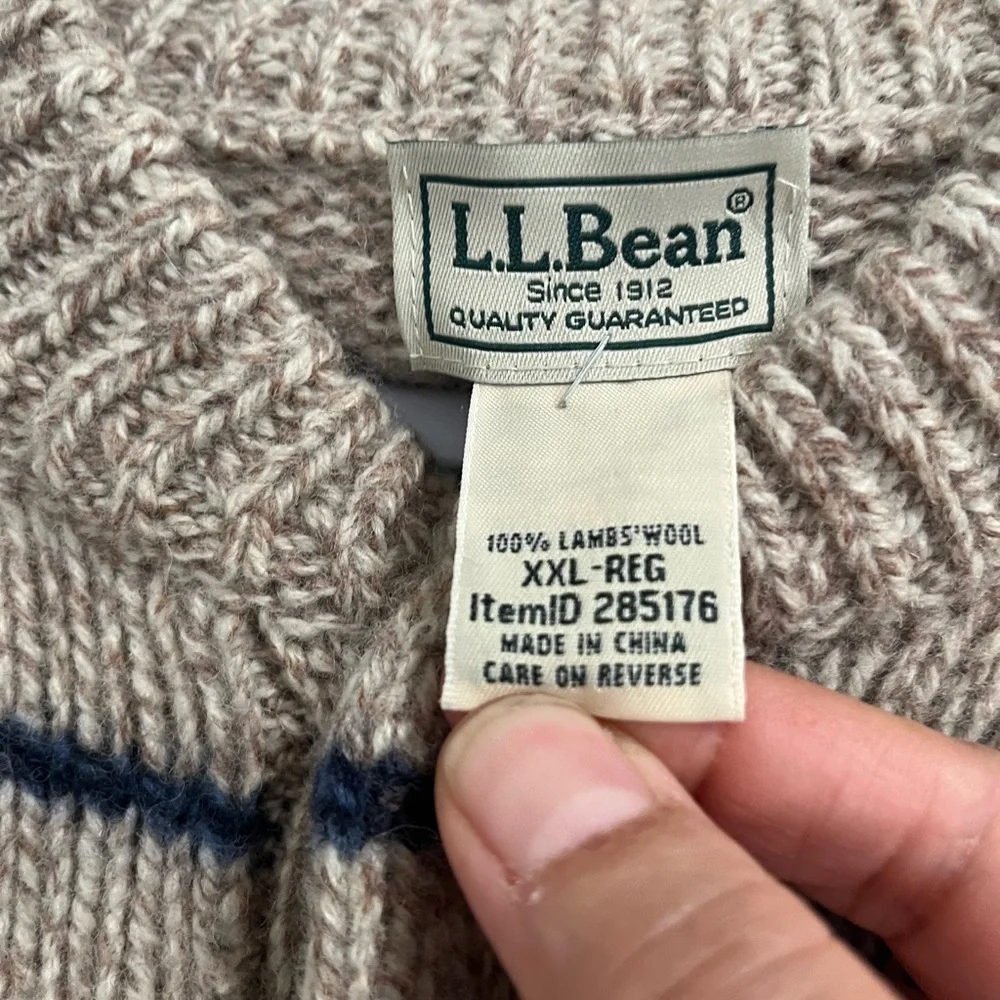 L.L. Bean bean tan